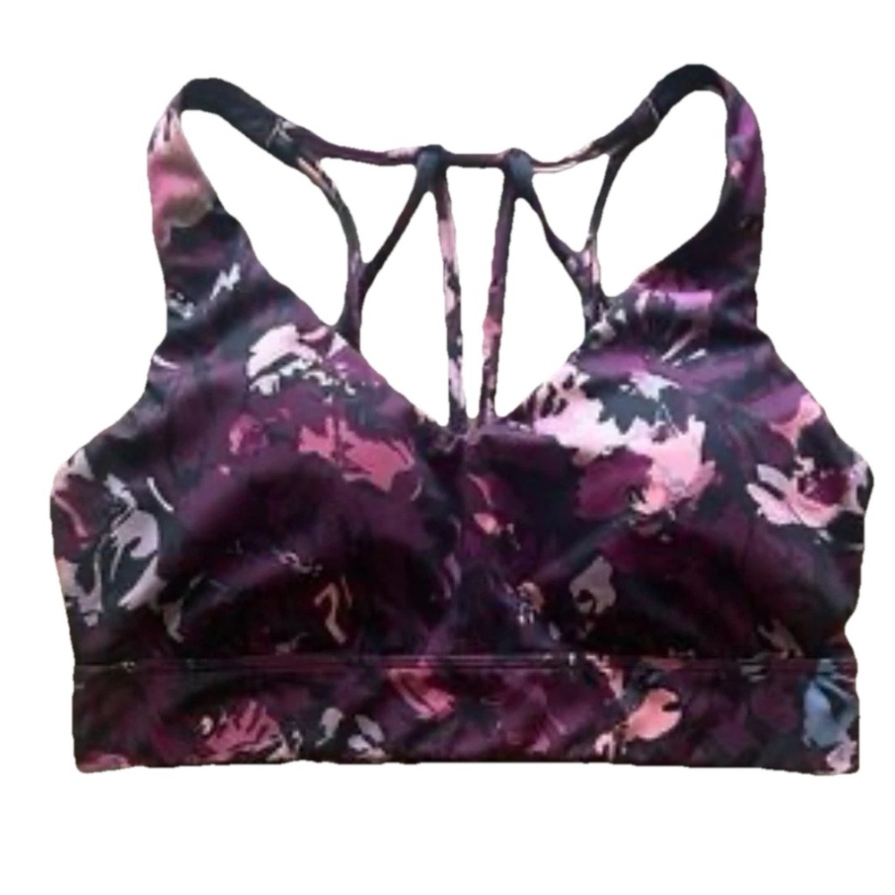 All in Motion Sports Bra, Women's Strappy Light Support Longline, Medium M06L0